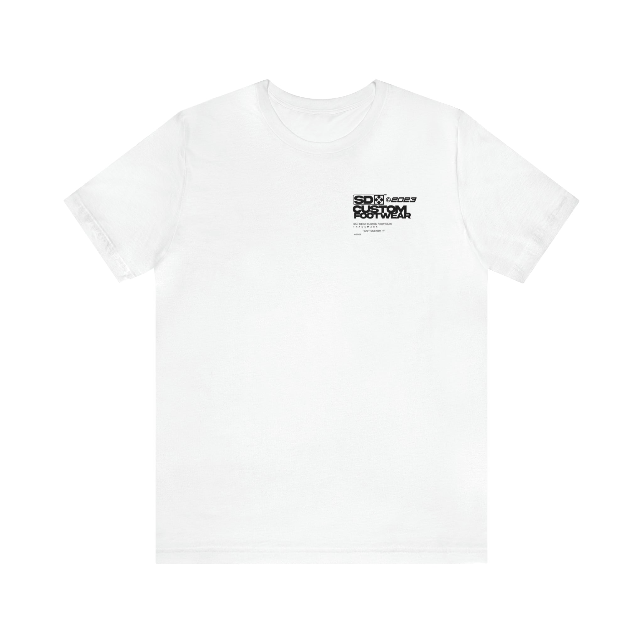 SDCF 'DNA' Tee - White – SD Custom Footwear