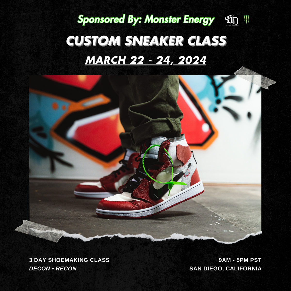 March 22 - 24, 2024: Shoemaking Class